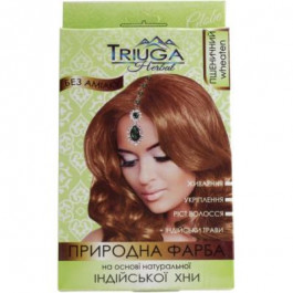 Triuga Herbal Натуральная краска для волос на основе хны  Herbal Пшеничная 25 г (8908003544366)