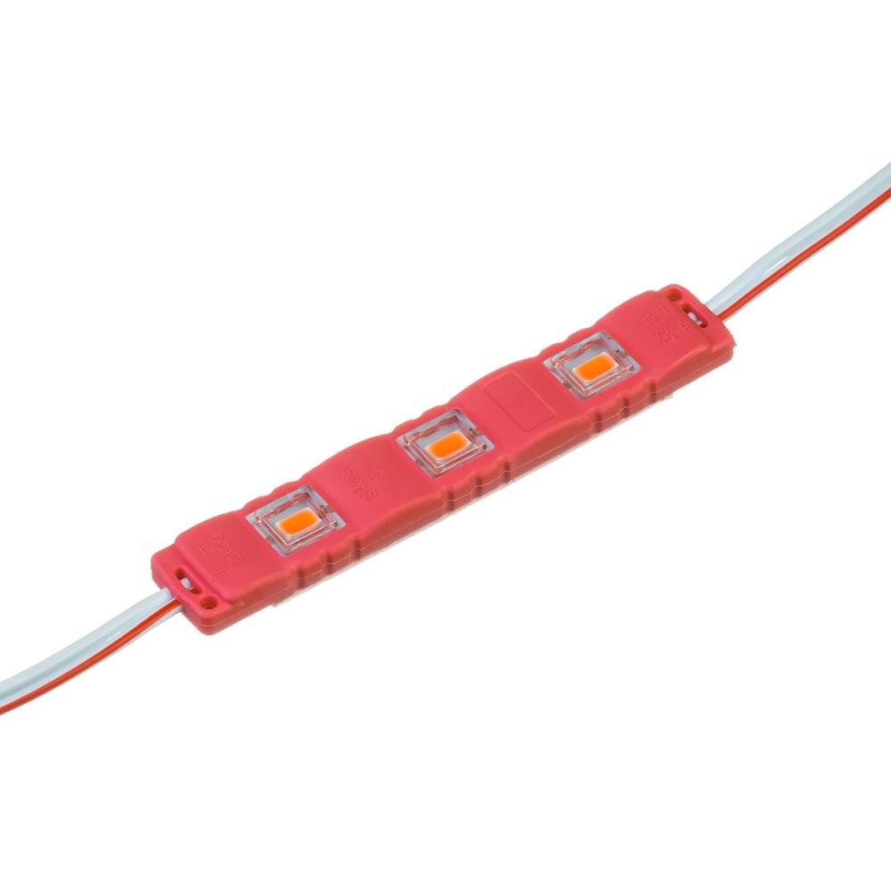  LED-модуль MTK-5730-3Led-R-1W №92/4 червоний - зображення 1