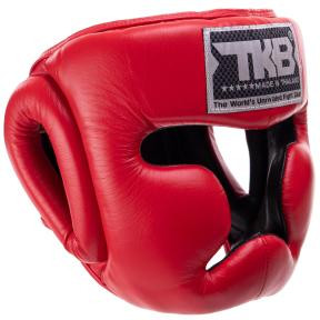 Top King Шолом боксерський у мексиканському стилі Extra Coverage TKHGEC-LV / розмір L, червоний - зображення 1