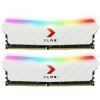 PNY 32 GB (2X16GB) 3200 MHZ XLR8 GAMING RGB White (MD32GK2D4320016XWRGB) - зображення 1