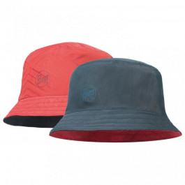   Buff Панама  Travel Bucket Hat, Collage Red-Black - S/M (BU 117204.425.20.00)