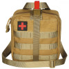 MFH Pouch First Aid, large, "MOLLE", coyote tan (30631R) - зображення 1