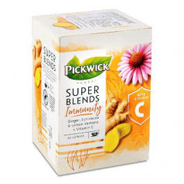Pickwick Чай трав'яний  вітамінний вербена-ехінацея, 15*1,5 г (8711000564424)