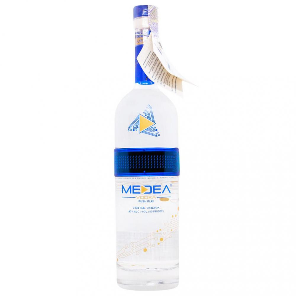Medea Vodka LED Screen Blue горілка 0,75 л (0897230002047) - зображення 1