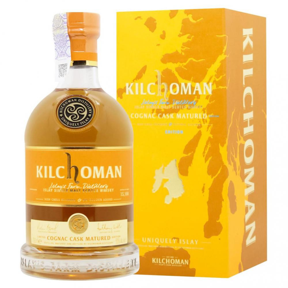 Kilchoman Cognac Casks віскі 0,7 л (5060210706678) - зображення 1