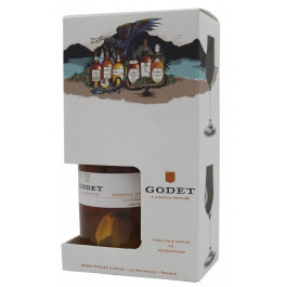 Cognac Godet V.S. (gift box + 2 glasses) коньяк 0,7 л (3278480396464)