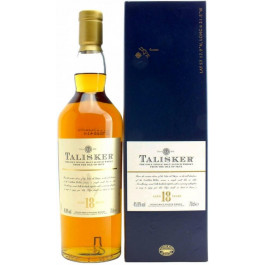 Talisker Віскі  18 Years Old, gift box, 0.7 л (BDA1WS-WSM070-004)