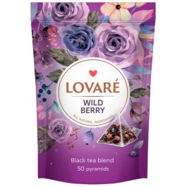 Lovare Чай чорний  Дикі ягоди, 2 г х 50 пірамідок (4823115403162)