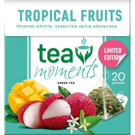 Tea Moments Чай  Tropical Fruits, 20 пірамідок (4823118602913)