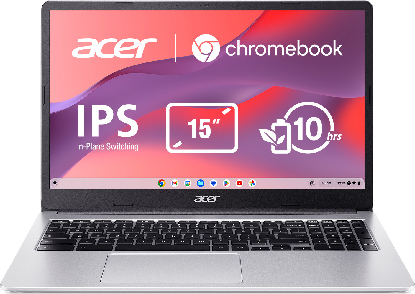 Acer Chromebook 315 CB315-4HT-C09F Pure Silver (NX.KBAEU.001) - зображення 1