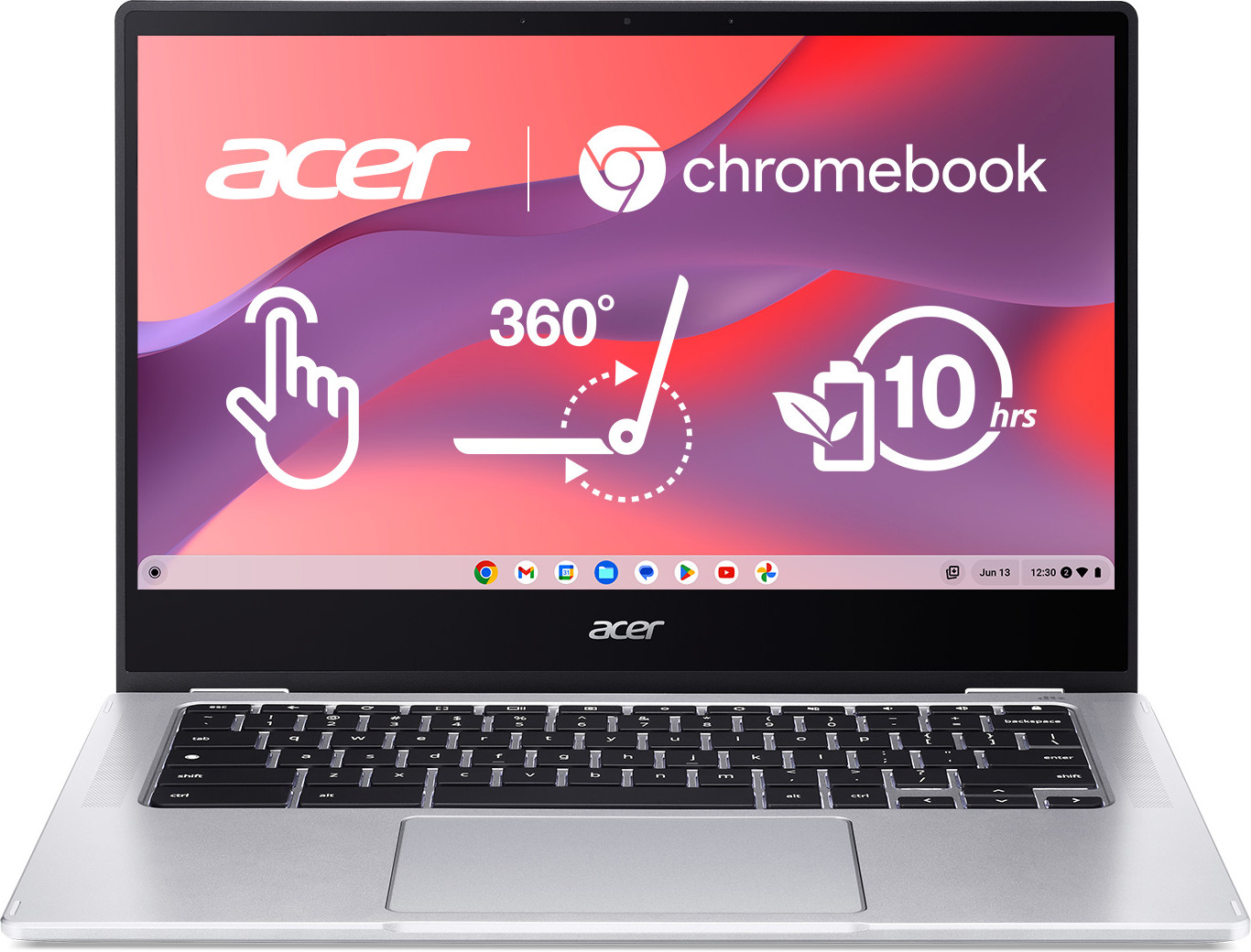 Acer Chromebook Spin 314 CP314-1HN-C7ZE Silver (NX.AZ3EU.001) - зображення 1