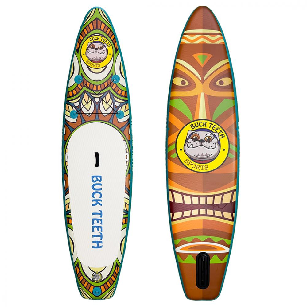 Buck Teeth Sports Сапборд Buck Teeth Mayans 11'6" - надувная доска для САП серфинга, sup board - зображення 1