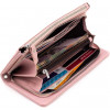 ST Leather Жіночий рожевий гаманець з натуральної шкіри на дві блискавки  1767427 - зображення 7
