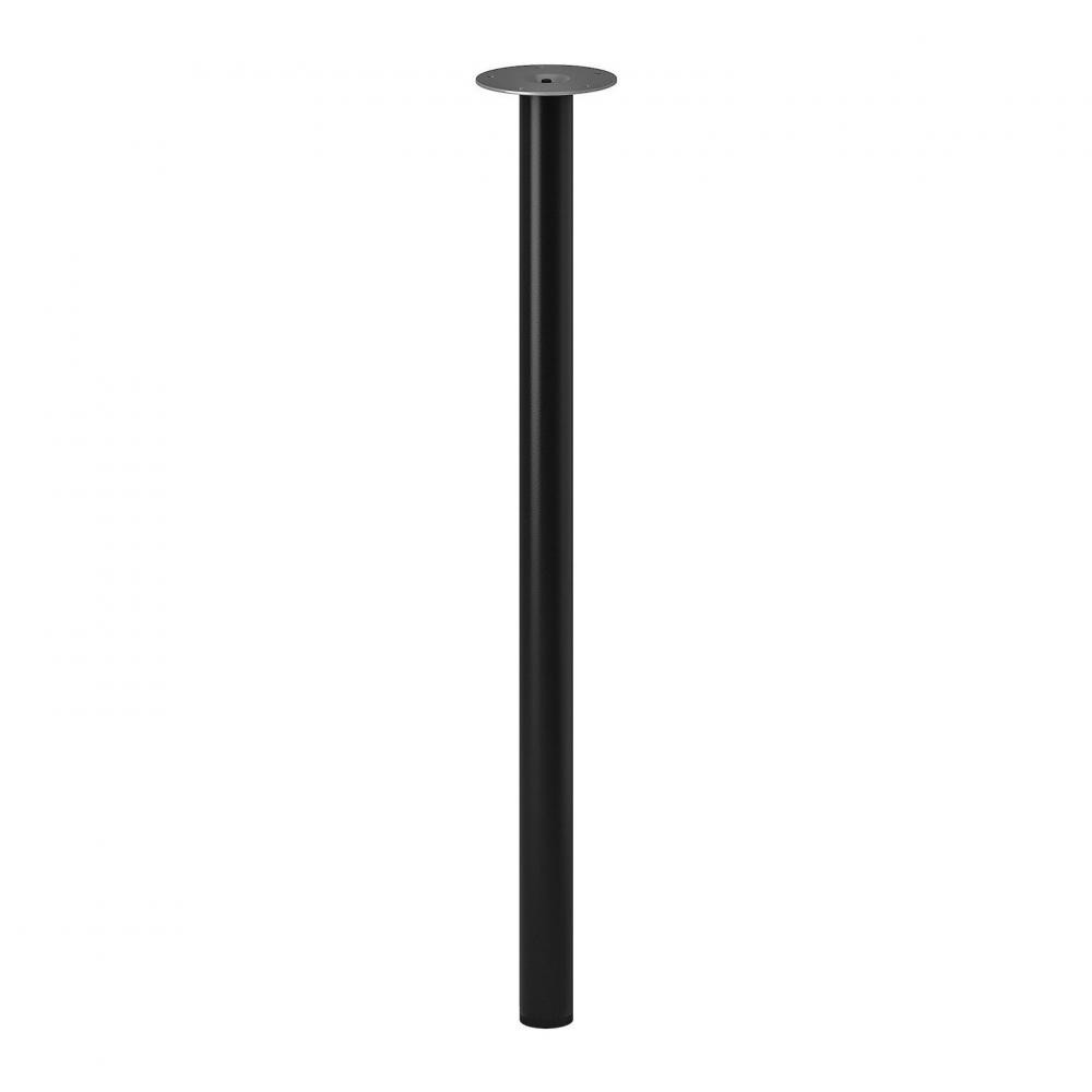 IKEA ADILS Ножка стола, h70, черный (702.179.73) - зображення 1