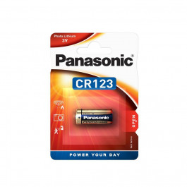 Panasonic 16340 (CR-123A) bat(3B) Lithium 1шт (CR-123AL/1BP)