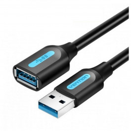 Vention USB 3.0 AM/AF 2m Black (CBHBH)