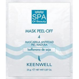 Keenwell Spa Of Beauty Mask Peel-Off 4 Anti-Age Mask With Soy Isoflavones Spa Of Beauty Thalasso Body 25g