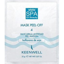   Keenwell Spa Of Beauty Mask Peel-Off 4 Anti-Age Mask With Soy Isoflavones Spa Of Beauty Thalasso Body 25g