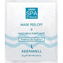 Keenwell Spa Of Beauty Mask Peel-Off 9 Purifying with Yoghurt Proteins Spa Of Beauty Thalasso Body 25g