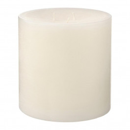 IKEA GRANSSKOG(005.291.24) тверда свічка без запаху, 3 гноти, білий