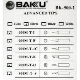 Baku BK-900M-T-B Silver (YT11173)