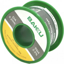 Baku проволочный Solder wire BK10002 диаметр 0.2 мм 50 г (YT11227)