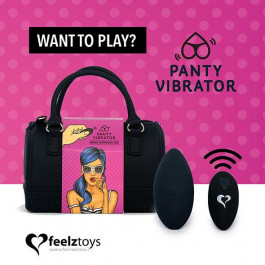 Feelztoys Panty Vibrator Black (SO3851)