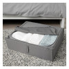 IKEA SKUBB Контейнер для одежды/постельных принадлежностей, темно-серый, 69x55x19 см (004.000.03) - зображення 5