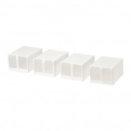 IKEA SKUBB Коробка для обуви, белый (901.863.91)