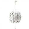 IKEA Подвесной светильник ПС 2014, белый, серебристый (203.049.01) - зображення 1