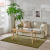 IKEA СТОЭНСЕ, 705.001.79 - Ковер, короткий ворс, светлый оливково-зеленый, 133x195 см - зображення 4