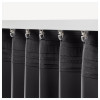 IKEA ANNAKAJSA Шторы, занавески, пара, серый (003.902.40) - зображення 4