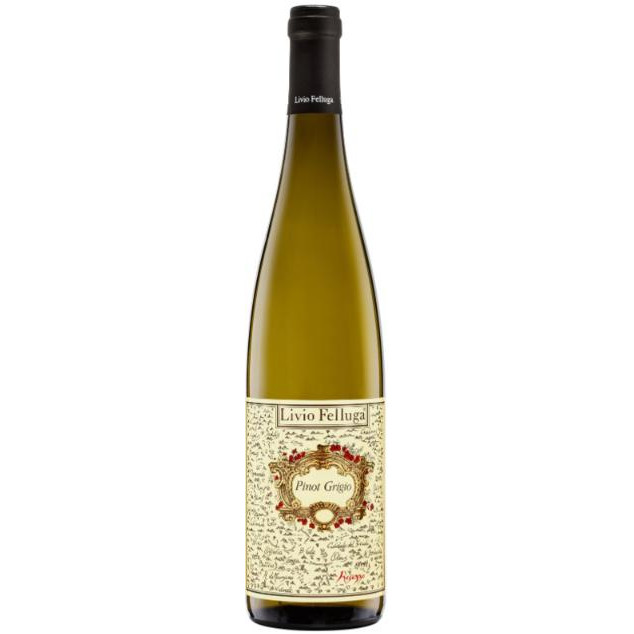 Livio Felluga Вино  Pinot Grigio COF 2022 сухе біле 13% 0.75 л (VTS2509221) - зображення 1
