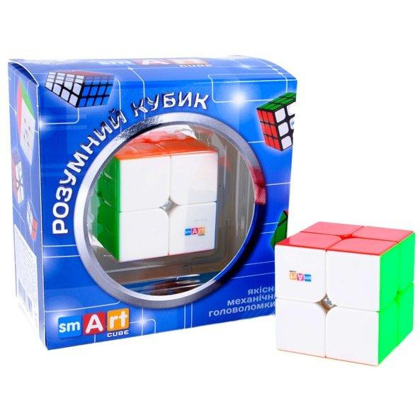 Smart Cube 2х2 Stickerless Кубик 2х2х2 Без наклеек (SC204) - зображення 1