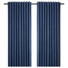 IKEA LAGEROLVON(105.514.02) затінюючі штори 1 пара, блакитний - зображення 1