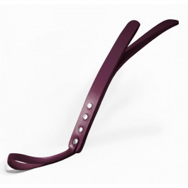 Feral Feelings Leather Mini Paddle Burgundy (SO8264)