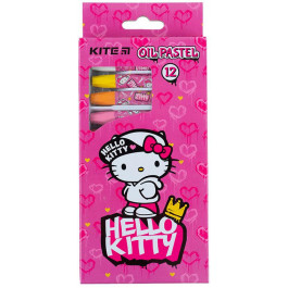 Kite Мелки-пастель масляные Hello Kitty 12 цветов  HK21-071