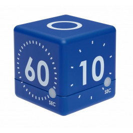 TFA Таймер-куб цифровой "CUBE-TIMER", синий, 10–20–30–60 секунд (38203606)
