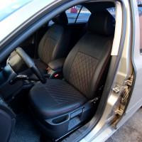 EMC Elegant Авточехлы для салона Lada (Ваз) Калина 2118 '04-13, седан (EMC-Elegant) - зображення 1