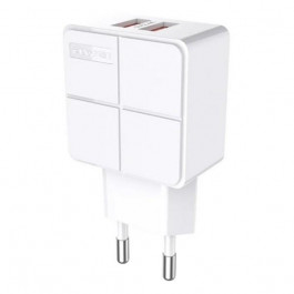 Awei C-500 Travel charger 2USB 2.4A White