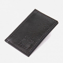Grande Pelle Визитница кожаная  leather-11501 Черная