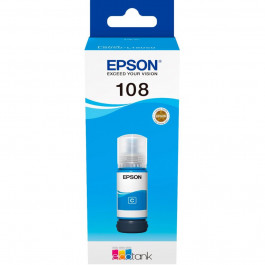 Epson EcoTank 108 Cyan (C13T09C24A)