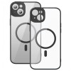 Baseus Frame Series Magnetic Case +Glass 0.22mm для Apple iPhone 14 Black (ARJT020001) - зображення 1