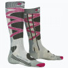 X-Bionic Лижні носки X-Socks Ski Control 4.0 W Grey Melange Charcoal - зображення 1
