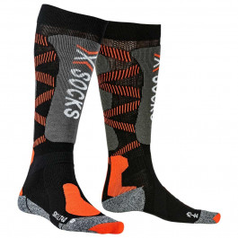 X-Bionic Лижні носки X-Socks Ski Light 4.0 Black X-Orange