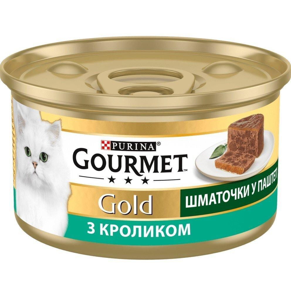 Gourmet Gold террин c кроликом 85 г 24 шт (7613033706288) - зображення 1