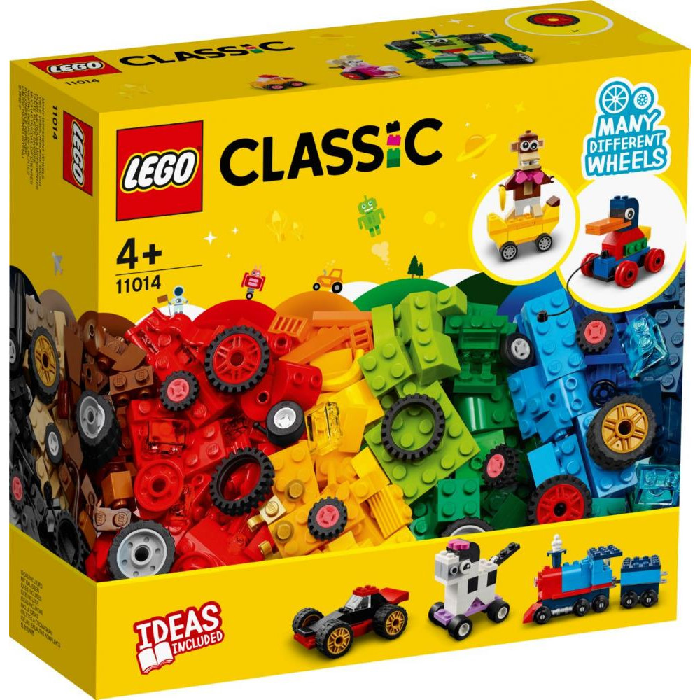 LEGO Classic Кубики и колеса (11014) - зображення 1