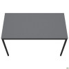 Art Metal Furniture Турін 118,7х60х75H чорний графіт/сірий шифер (217538) - зображення 3