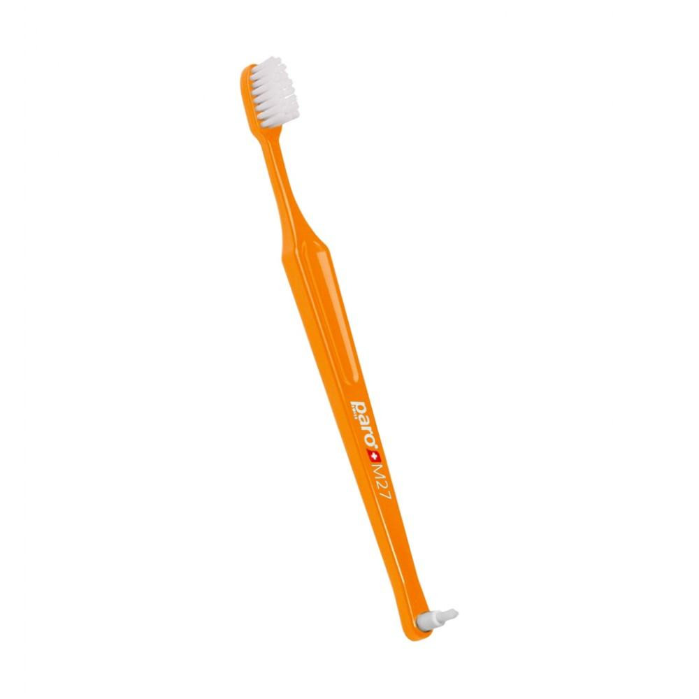 Paro Дитяча зубна щітка  Esro AG M27 середньої жорсткості помаранчева (7.9744/6) - зображення 1