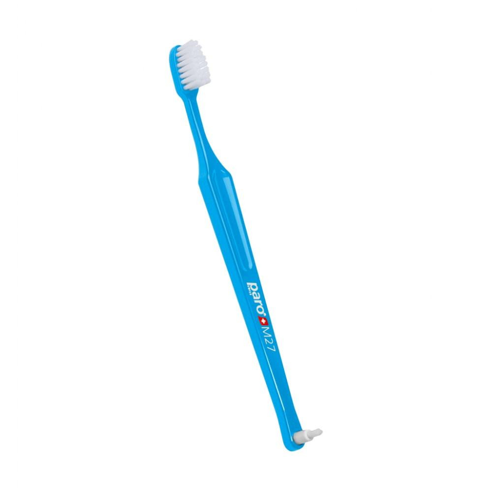 Paro Дитяча зубна щітка  M27 середньої жорсткості Блакитна (7.9744/2) - зображення 1